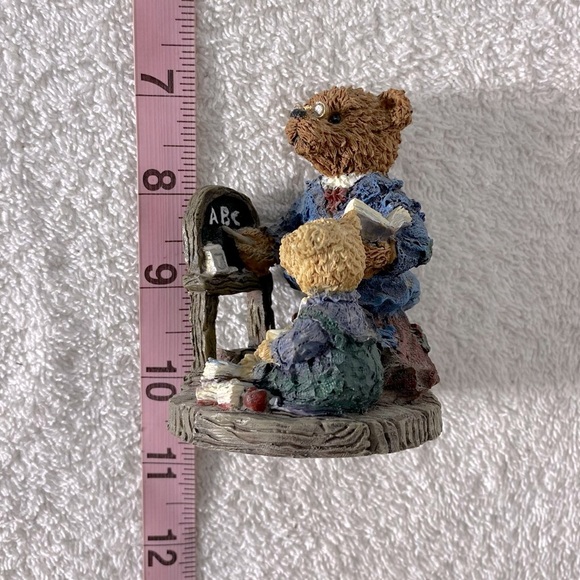 Vintage Charming Professor Bear Teacher Figurine Collectible - Picture 4 of 9